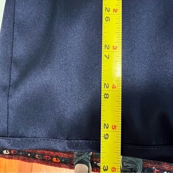 Ted Baker Silk Tunic Deep Blue Pleats Size Medium (Ted Baker Size 3) - Picture 11 of 13